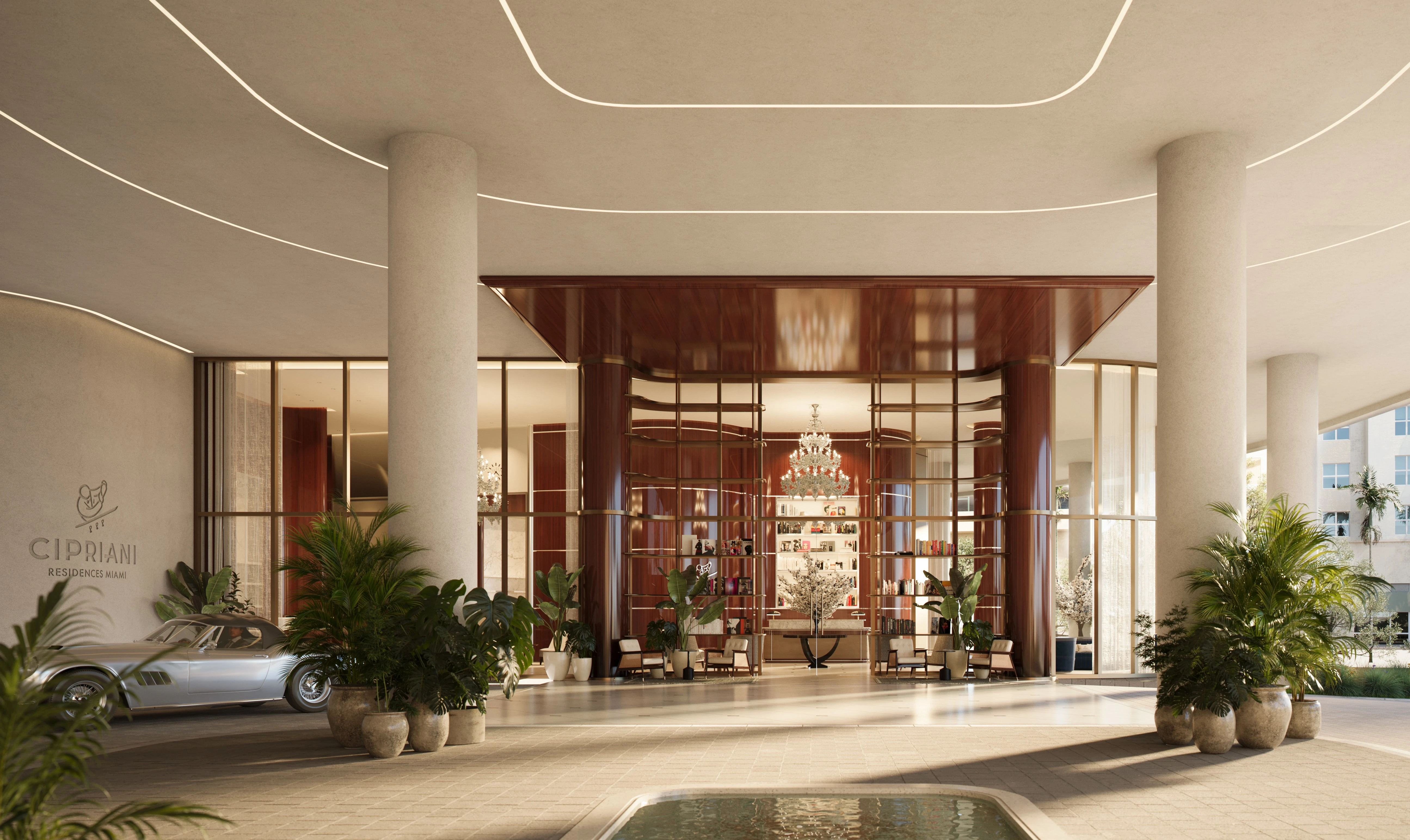 Cipriani Residences Miami — cipriani residences arrival