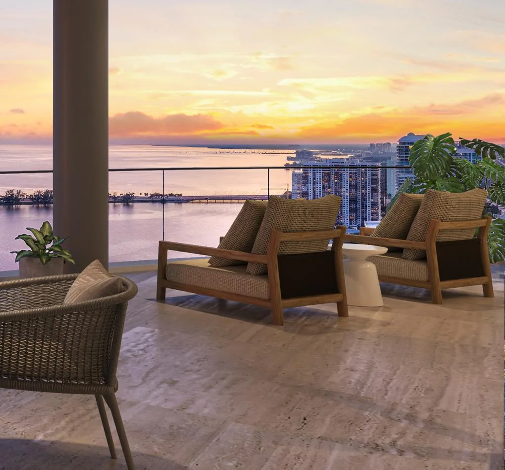 St. Regis Residences Miami — balcony view